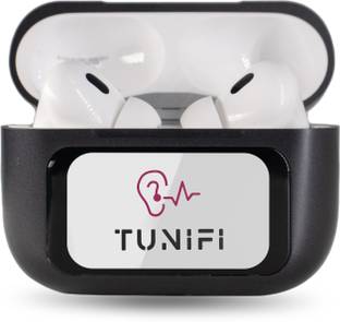Tunifi Color LCD Pro True Wireless Noise Cancelling Earbuds, 6-Mic, Smart LCD Display Bluetooth