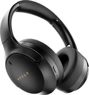 Boult 70 Hrs Battery, ENC Mic, 40mm Boosted Drivers, 4 EQ Modes, Supreme Bass, 5.4v Bluetooth & Wired