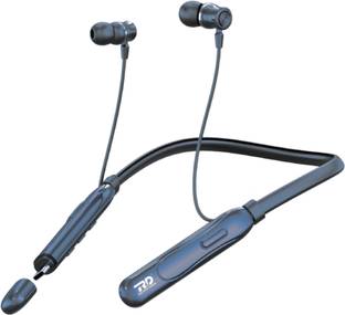 RD M-190 Elega Neckband 90H Playtime, 13mm Drivers, Dual Charging, v5.3, IPX4 Bluetooth