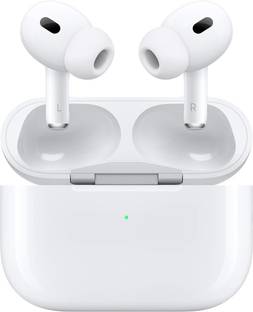 NRP STAR AirPod Pro 2 With Wireless Charging Case, ANC Bluetooth (White, True Wireless) Bluetooth