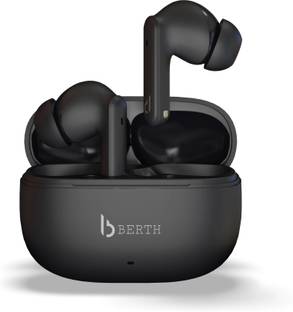 BERTH Earbuds Gravity With ANC 30db, 60H Playtime,Low Latency, 10mm Drivers, ENC Bluetooth
