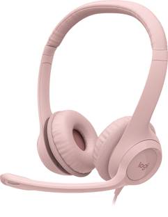 Logitech Logitech H390 - Rose Wired