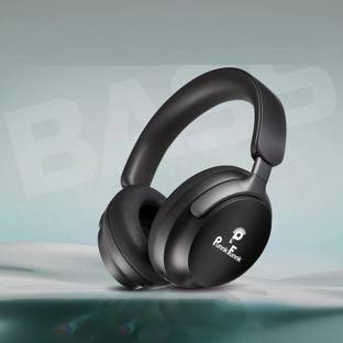 PunnkFunnk Bass Wireless Over-Ear Headphones, 20-Hour Playback, Powerful Music Bluetooth