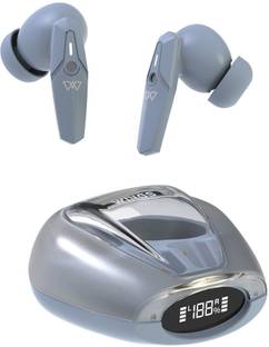WINGS Phantom 410 Wireless Earbuds with Digital Battery Indicator & 70 Hrs Playtime Bluetooth Gaming