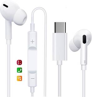 X88 Pro Wired earphones with Type-C connector for enhanced bass For Smartphone & Wired