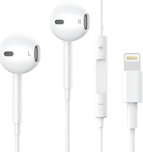 Vntex Wired EarPods with Lightning Connector For All IOS Devices Wired Wired