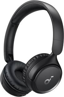 soundcore by Anker H30i OnEar Headphone with 40mm pure bass drivers,70 Hrs battery,Dual connection Bluetooth
