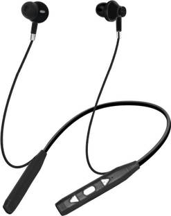 ADCOM Neckband with Fast Charging, Up to 10 Hours Playback, 10mm Bass Drivers Bluetooth