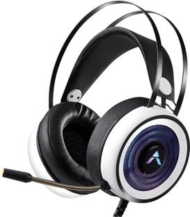 ADCOM Striker 2705 USB Gaming Headphone With Cool RGB Led Right Noise Cancellation Mic Wired Gaming