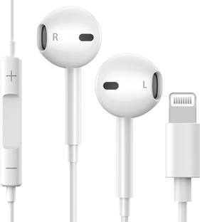 Muvit Lighting Wired Earphone for 14,13,11,XS Plus, 8 Plus Wired