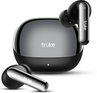 truke Clarity 5, 6 Mics Adv.ENC, Dual Pairing, 80H Playtime, 3EQ Mode, 13mm Drivers Bluetooth
