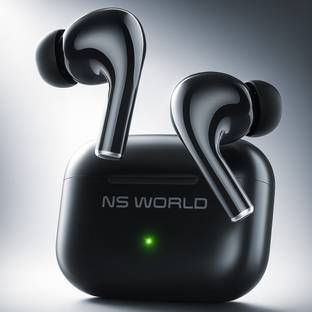 NS WORLD Thunderbuds TWS | Super Bass |15 Hour Battery with case| Touch Earbuds & Airbuds Bluetooth