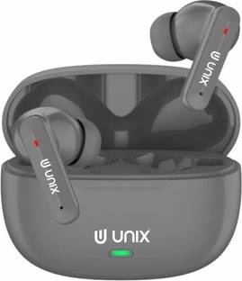 Unix Matrix with 40 Hrs Playtime, Environmental Noise Cancellation, Quad Mic Bluetooth