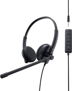 DELL Stereo Headset - WH1022 USB On-Ear with Mic and Audio Controls Wired