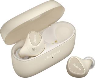 JABRA Elite 5 Bluetooth Headsets with ANC, Multipoint, 6-mic call technology Bluetooth