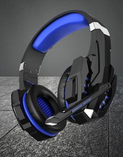 PunnkFunnk PF K20-00A Gaming Headset, Over Ear Gaming Headphones with Mic Wired Gaming