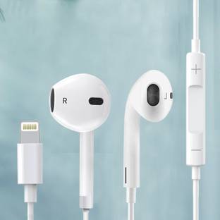 MARS Lightning Wired Earphone Headphones For Iphones 14/13/12/11 Bluetooth & Wired