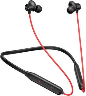 OTAGO Toksis Upto 100 Hours Playtime* ENC Headphone with Mic,Fast Charging,Neckband-X1 Bluetooth
