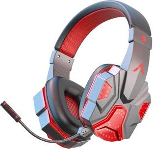 ADCOM Cyberpunk 2077 Wireless Over The Ear Headphones 50ms Low Latency and ENC Mic Bluetooth Gaming