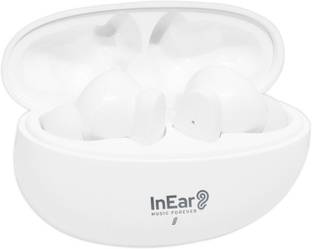 InEar JUKE BUDS UP TO 50HRS Playtime & Quad MIC With ENC, IPX5 Water Resistant Bluetooth