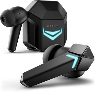 Boult Ammo 40H Playtime, ZEN ENC Mic, 40ms Low Latency Gaming Mode, Interactive LED Bluetooth
