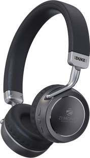 ZEBRONICS Zeb-Duke 2, with 60h Backup, BT v5.4 Mode, ENC, Deep Bass, Dual Pairing Bluetooth Gaming