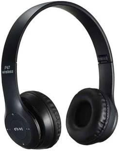 Worricow Best Bluetooth Headphone Rock Beat Sound Inbuilt Microphone Aux Support Bluetooth