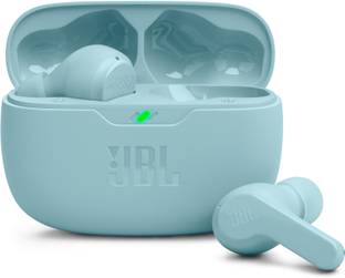 JBL Wave Beam TWS, 32Hr Playtime, IP54, Smart Ambient & TalkThru Mode, JBL App Bluetooth