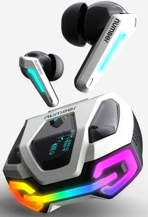 Number Super Buds GT M9 Gaming TWS Earbuds, 60Hr Playback, ANC, 4 Mic ENC, Dual Pairing Bluetooth