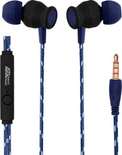 GEARZTOUCH Ear 3.5mm Wired Earphones with in Line HD Mic Wired