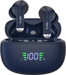 truke Buds Pro with ANC, 48 Hours Playtime, Quad-Mic ENC, 12.4mm driver with AAC Bluetooth