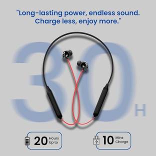 NECKTECH bullet z2- black red Bluetooth