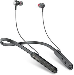Toreto Alpha Neo Neckband with ENC , Anti Lost, Dual Device Pairing, 30Hr Playtime Bluetooth