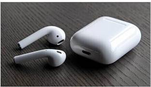 laxmi gold Truly Wireless i12 Bluetooth Headset With Touch Sensor And Charging Case Bluetooth