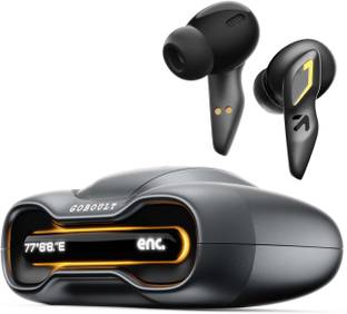 GOBOULT (previously Boult) Astra with Quad Mic ENC, 48Hrs Battery, Low Latency Gaming Bluetooth