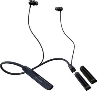 MAK POWER Touch Control, 100H Music Time with Extra Detachable Battery Wireless Neckband Bluetooth