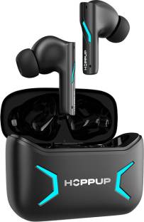 HOPPUP Predator Xo1 Gaming Earbuds with 50H Playtime,13MM Drivers,40MS Low Latency,ENC Bluetooth Gaming Headset