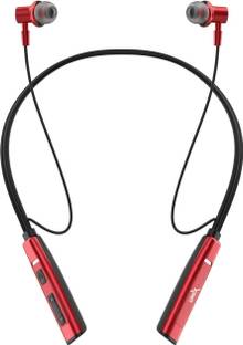 Unix Bombshell 42 Hours Playtime Fast Charging, Dual Pairing Bluetooth Neckband Bluetooth