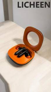 LICHEEN KEY PRO Bluetooth TWS Earbuds with ENC & Sleek Design , 30hrs of Playtime Bluetooth Gaming
