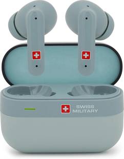 SWISS MILITARY DAPPLE PODS with 50H Playback, Quad Mics, ANC, 10mm Driver, Multiple Audio, 5.3v Bluetooth
