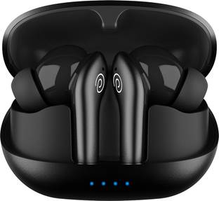 PTron Basspods Encore TWS Earbuds, 50H Playtime, Quad Mic ENC Calls, BT5.3,Type-C,IPX4 Bluetooth Gaming
