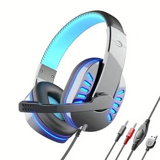 PunnkFunnk Pro Version Gaming Headset and Music Entertainment Headphone Wired Gaming