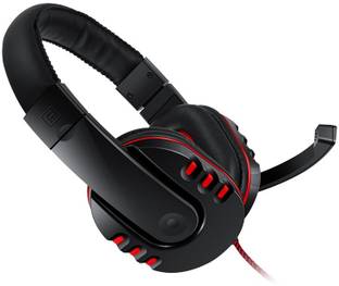SANNO WORLD Wired Gaming Headphone with 40mm Driver, Adjustable Headband Wired Gaming