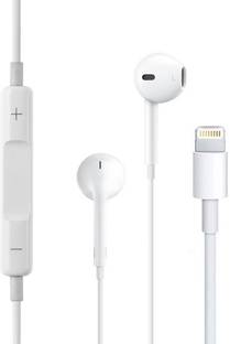 Vntex Wired In-Ear Headphones Light-Up Earphones for iPhone with Mic for iPhone 7 Wired