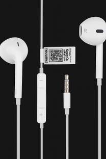 Tag8 Wired Earphones Pack of 2 with QR Based Technology in White for Seamless Audio Wired