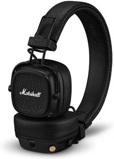 Marshall Major V Wireless On-Ear Headphones, 100 Hours playtime Bluetooth