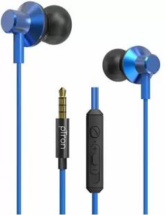 PTron Pride Lite Earphone with HD Mic, 3.5mm Jack, In-Line Controls & 1.2M Tangle Free Wired