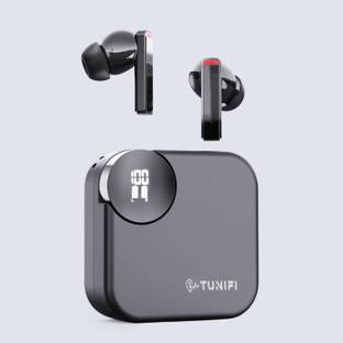 Tunifi Buds 42 dB Active ise Cancllation, Ultra Bass Technology, 30 Hrs playtime Bluetooth Gaming