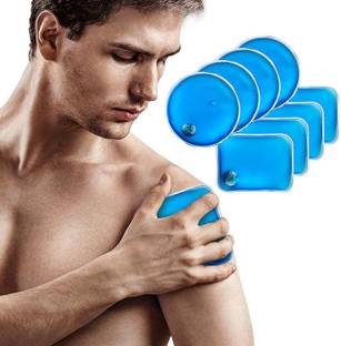 HAEZUR 4Pcs Reusable Hot and Cold Gel Ice Packs for Injuries | Compress Gel Ice Packs Hydration Pack