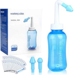 HASTHIP 300 ML Neti Pots for Sinus Nose Wash Cleaner Pressure Rinse Nasal Irrigation Manual Nasal Aspirator